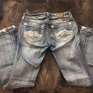 Women’s boot cut miss me jeans